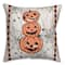 Jackolantern Stack 18" x 18" Throw Pillow